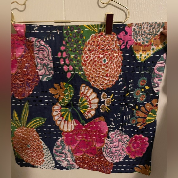 Chic Decorative Cover Bohemian Hippie Case Fruit Handmade Cushion Kantha… - Picture 3 of 5